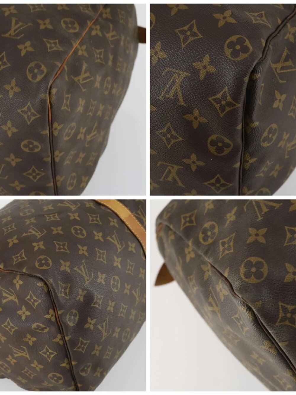 LOUIS VUITTON Monogram Keepall 50 Boston Bag M41426 LV Auth 156594 - Picture 14 of 16